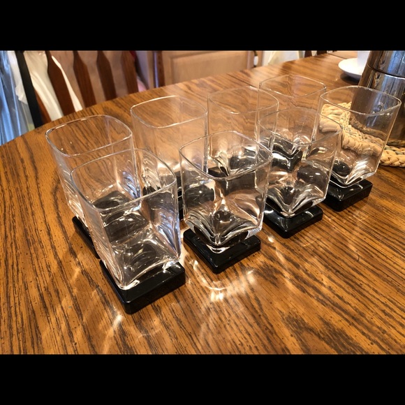 Mid Century Black base Drink-ware - Picture 1 of 8